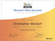 Mircosoft Certificate thumbnail