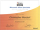 Mircosoft Certificate thumbnail