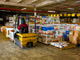 Thumbnail of fork lift moving pallet of food at the Food Bank of New Jersey